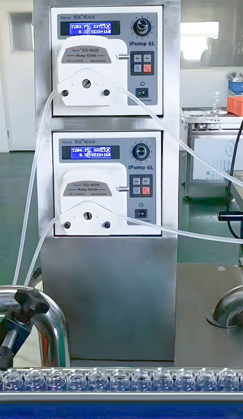 西林瓶灌装蠕动泵